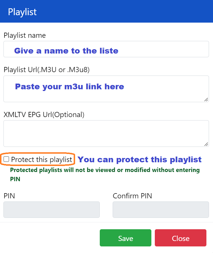ajouter m3u à ibo player